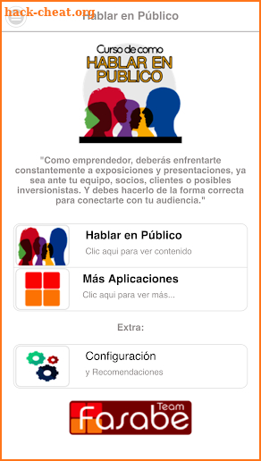 Aprende a Hablar en Público screenshot