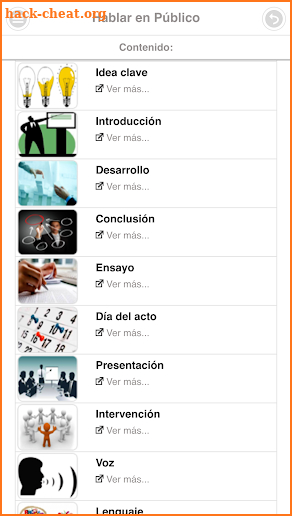 Aprende a Hablar en Público screenshot