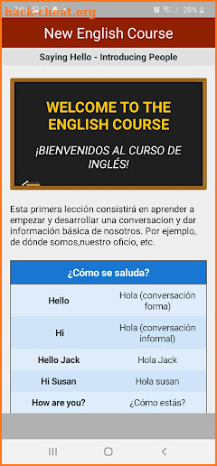 Aprende inglés fácil y rápido screenshot