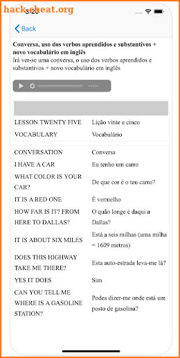 Aprender Inglês Curso screenshot