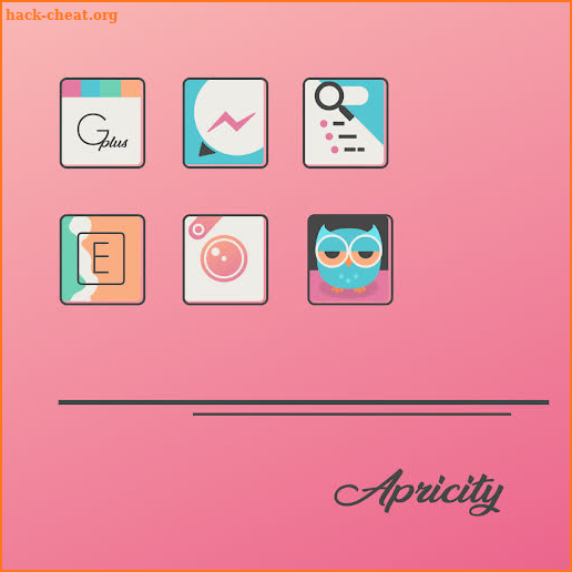 Apricity - Icon Pack screenshot