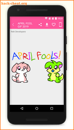 April Fool GIF screenshot