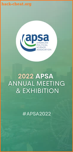 APSA 2022 Meeting screenshot