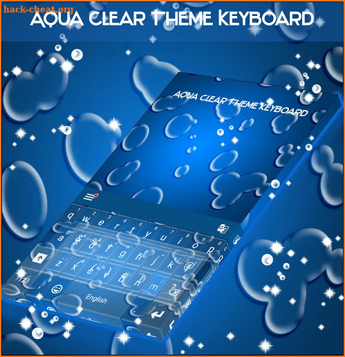 Aqua Clear Theme Keyboard screenshot