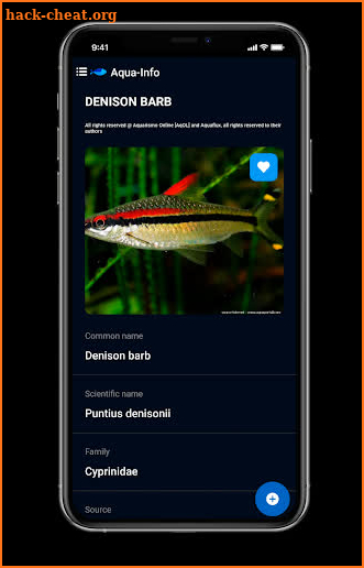 Aqua-Info - Your professional aquarium manager screenshot