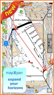 Aqua Map Maine Lakes GPS screenshot