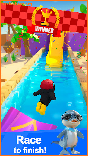 Aqua Park Race Water Park Game screenshot