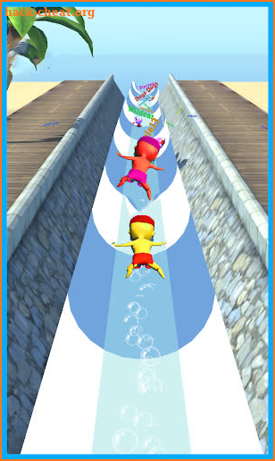 Aqua Slide Park Race IO 2019 screenshot