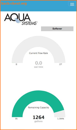 Aqua Systems WIFI screenshot