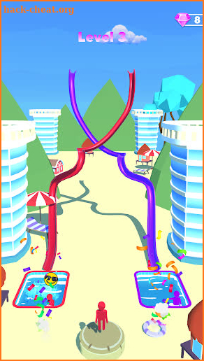 Aqua Twist 3d screenshot