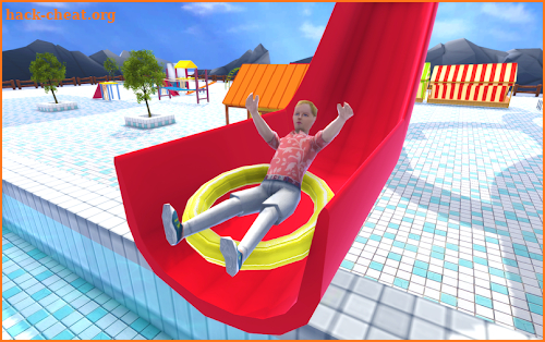 Aqua Waterslide Rush Racing screenshot