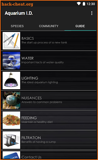 Aquarium I.D. PRO screenshot