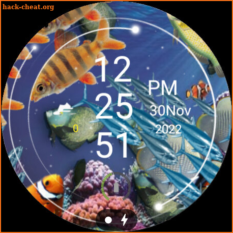 Aquarium Live WatchFace Deluxe screenshot