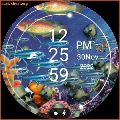 Aquarium Live WatchFace Deluxe screenshot