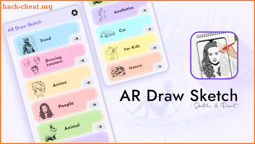 AR Draw Sketch: Sketch & Paint screenshot