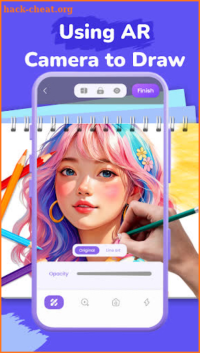AR Draw Sketching: Trace Paint screenshot