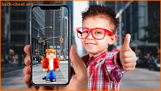 AR Minecraft skins Visualiser in Augmented Reality screenshot