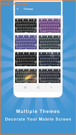 Arabic English Keyboard - Themes & backgrounds screenshot