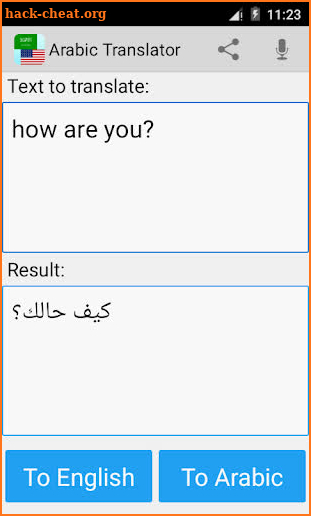 Arabic English Translator Pro screenshot