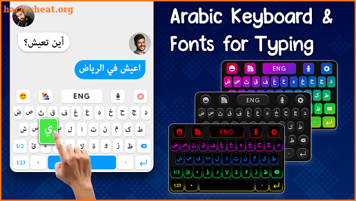 Arabic Keyboard- Arabic and English Language screenshot