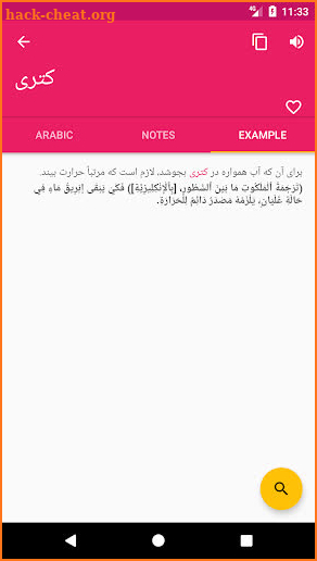 Arabic Persian Offline Dictionary & Translator screenshot