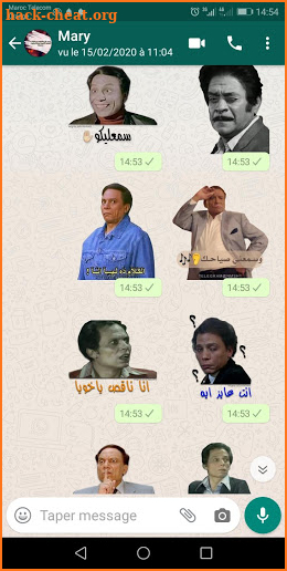 Arabic Stickers - WAStickerApps 2020 screenshot