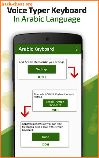 Arabic Voice typing – Speak & Type Arabic Keyboard screenshot