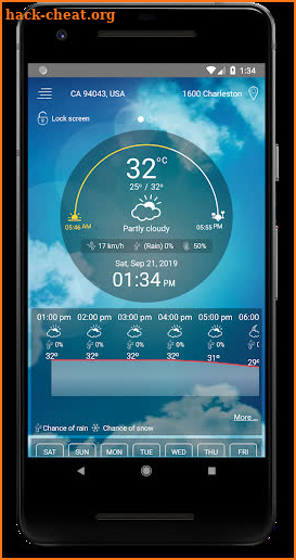 ARC Weather Forecast 2020 (Pro version) screenshot