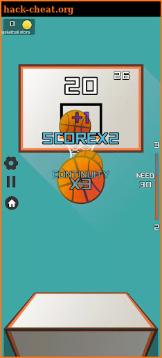 Arcade basketball screenshot