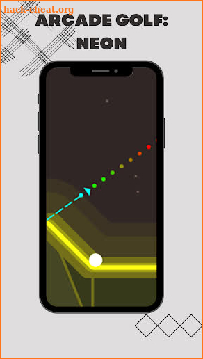 ARCADE GOLF: NEON screenshot