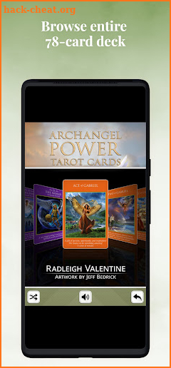 Archangel Power Tarot Cards screenshot