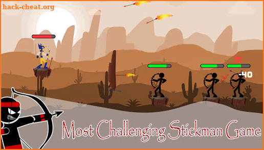 Archer Stickman - Ultimate Arrow Battle screenshot