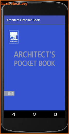 Architects Pocket Book screenshot