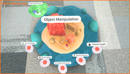 ARCore Elements screenshot