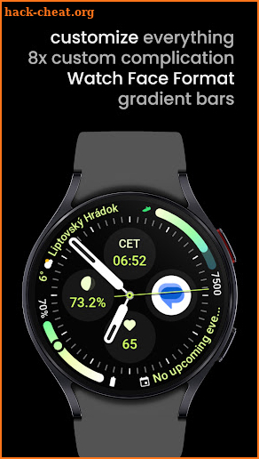 Arcs N6: WFF watch face screenshot