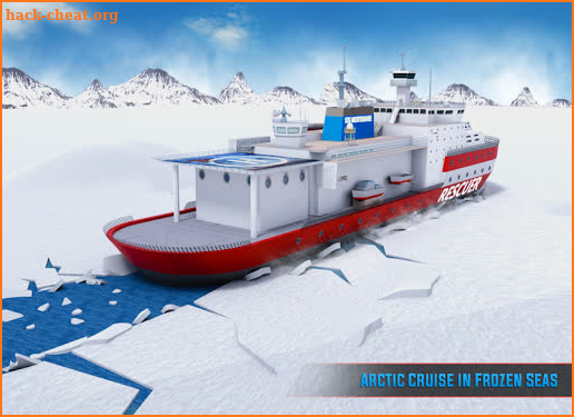 Arctic Ice Breaker Cruise Ship Driving Simulator screenshot