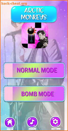 Arctic Monkeys Piano tiles screenshot