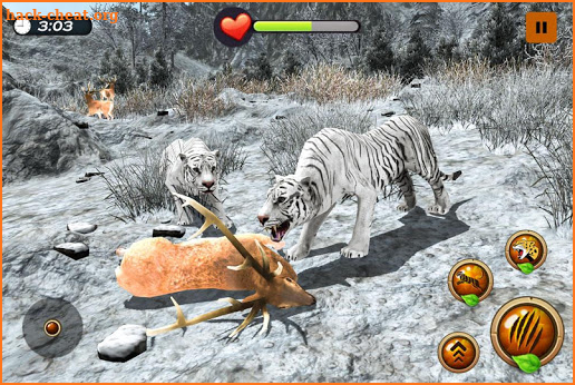 Arctic Tiger Simulator: Wild Family Survival screenshot