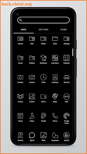 Arcticons Dark - Icon Pack screenshot