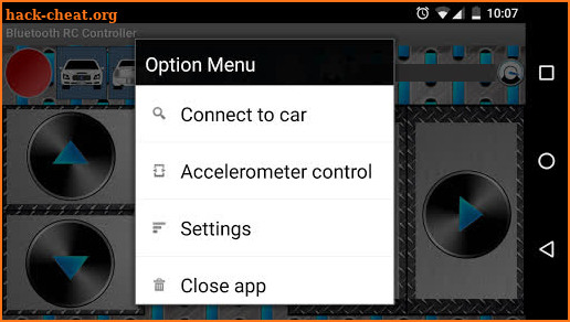 Arduino Bluetooth RC Car screenshot