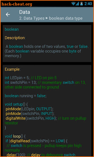 Arduino HandBook 2 screenshot