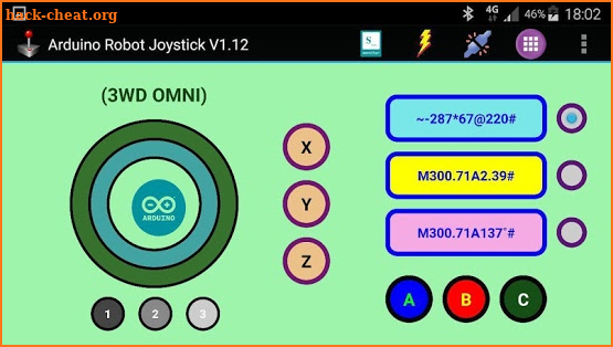 Arduino Robot Joystick screenshot