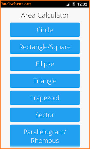 Area and Volume Calculator screenshot