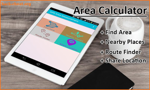 Area Calculator - GPS maps navigation & directions screenshot