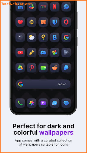 Ares Dark Icon Pack screenshot