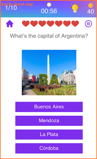 Argentinian Quiz screenshot