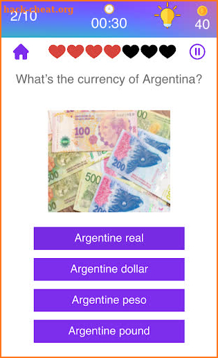 Argentinian Quiz screenshot