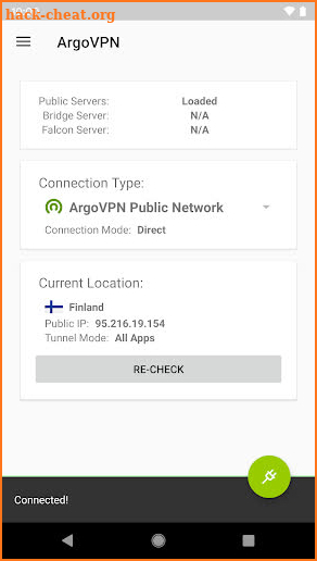 ArgoVPN screenshot