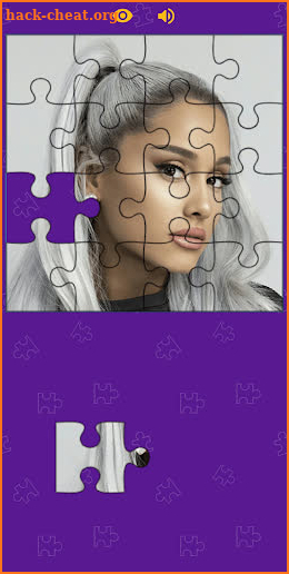 Ariana Grande Photo Puzzle Game screenshot