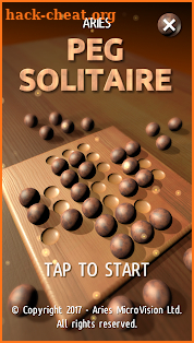 Aries Peg Solitaire screenshot